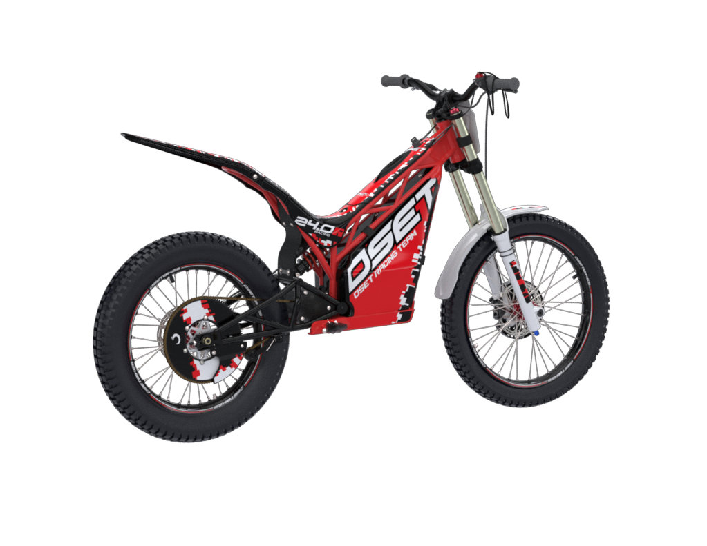 oset electric trials bike adults